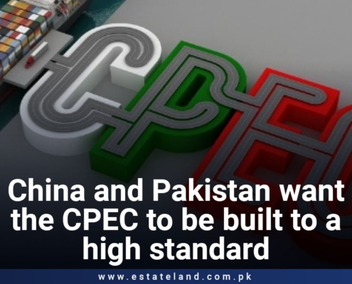 China and Pakistan want the CPEC to be built to a high standard