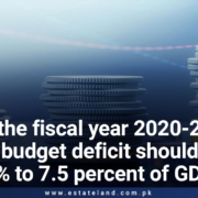 In the fiscal year 2020-21, the budget deficit should be 7 to 7.5 % of GDP