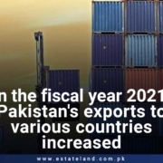 Pakistan's exports to various countries increased In the fiscal year 2021