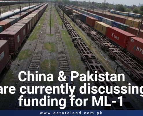 China and Pakistan are currently discussing funding for ML-1 Project