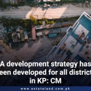 A development strategy has been developed for all districts in KP: CM