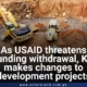 As USAID threatens funding withdrawal, KP makes changes to development projects