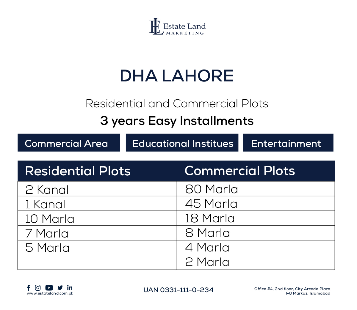 dha lahore payment plan