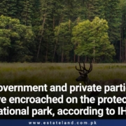 Government and private parties have encroached on the protected national park, according to IHC