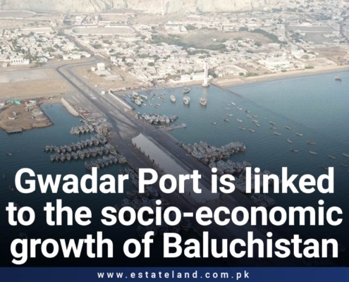 Gwadar Port is linked to the socio-economic growth of Baluchistan