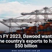 In Fiscal year 2023, Dawood wants the country's exports to hit $50 billion