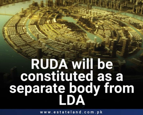 Ravi Urban Development Authority will be constituted as a separate body from LDA