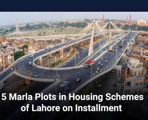 5 Marla Plots in Housing Schemes of Lahore on Installment