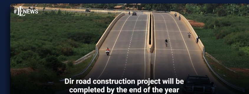 Dir road construction project will be completed by the end of the year
