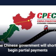 The Chinese government will shortly begin partial payments