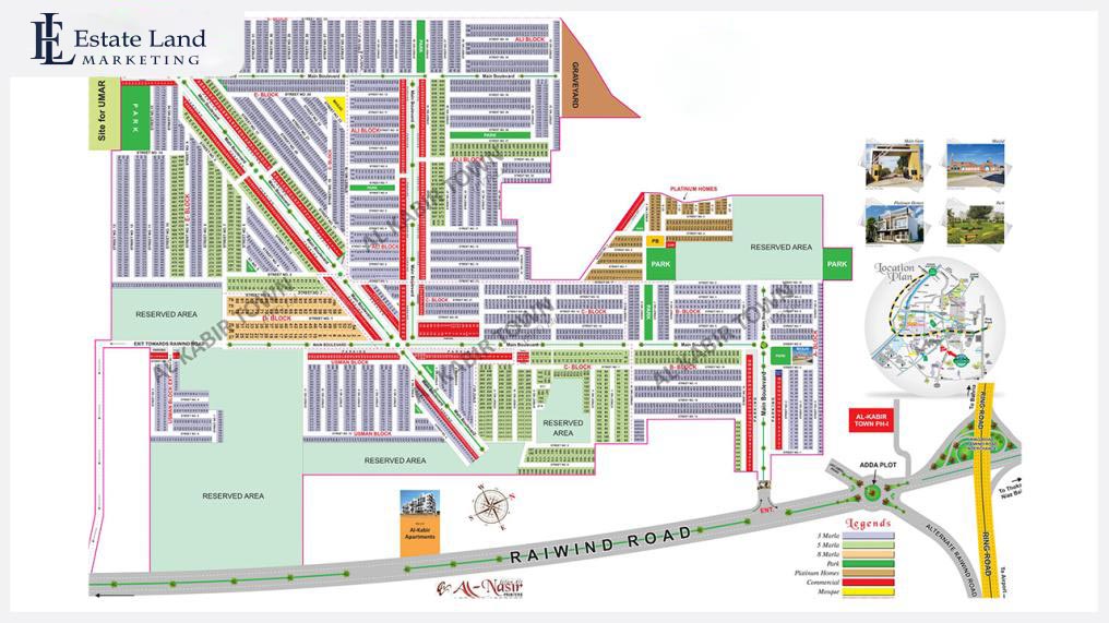 Master Plan of Al Kabir Town 