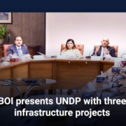 BOI presents UNDP with three infrastructure projects