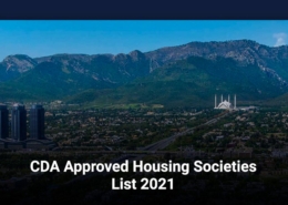 CDA Approved Housing Societies List 2021