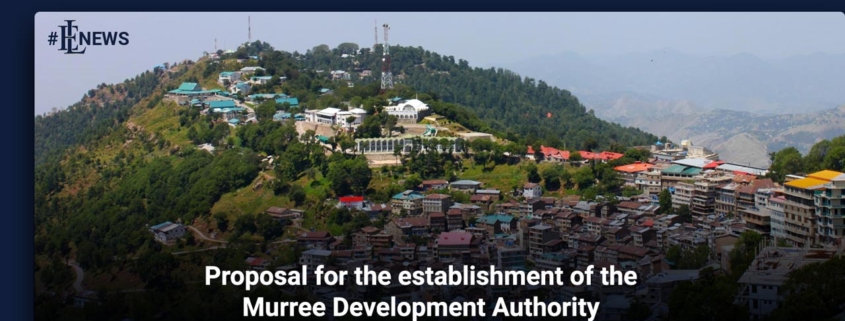 Proposal for the establishment of the Murree Development Authority