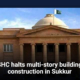 SHC halts multi-story building construction in Sukkur