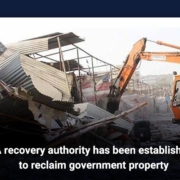 A recovery authority has been established to reclaim government property