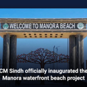 CM Sindh officially inaugurated the Manora waterfront beach project