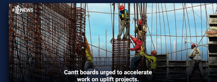 Cantt boards urged to accelerate work on uplift projects