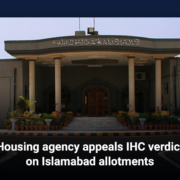 Housing agency appeals IHC verdict on Islamabad allotments