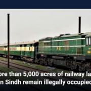 More than 5,000 acres of railway land in Sindh remain illegally occupied