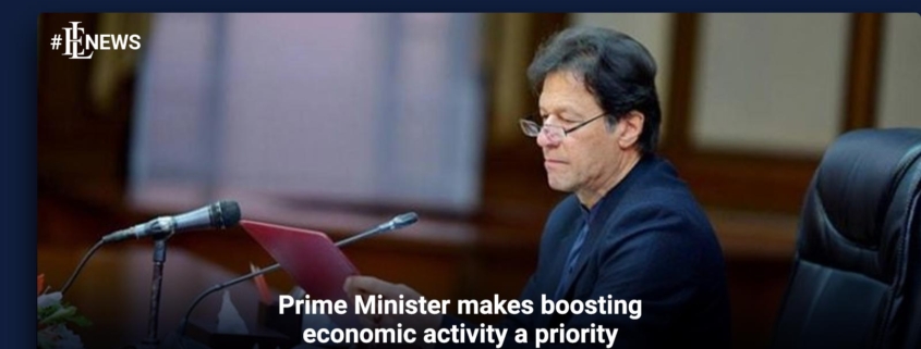 Prime Minister makes boosting economic activity a priority