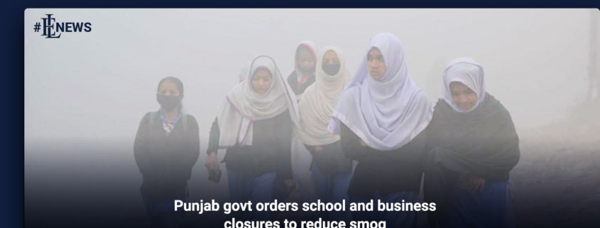 Punjab govt orders school and business closures to reduce smog