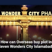 how can overseas buy a plot in 7 wonders city islamabad
