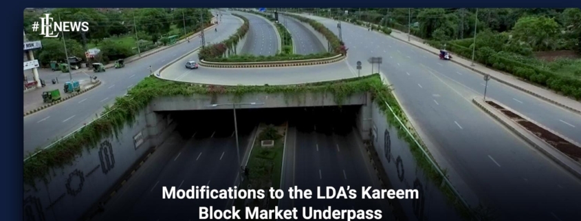 Modifications to the LDA's Kareem Block Market Underpass