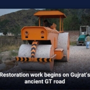Restoration work begins on Gujrat's ancient GT road