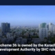 Scheme 36 is owned by the Karachi Development Authority by SHC rules