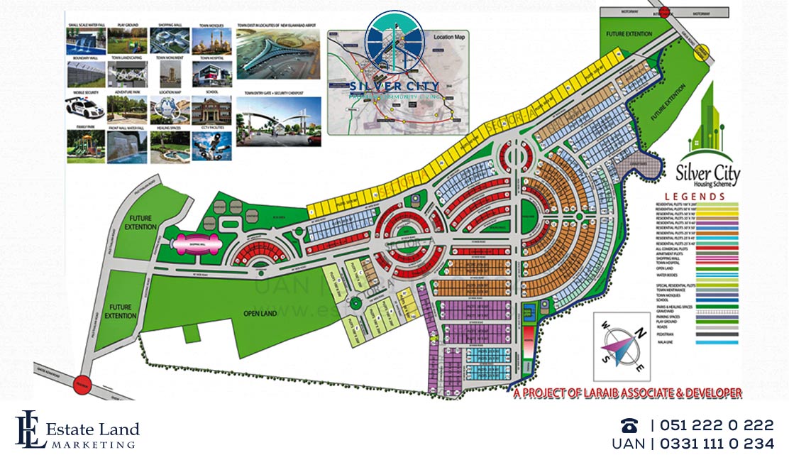 master plan of silver city rawalpindi