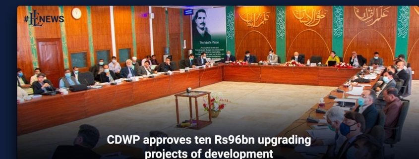 CDWP approves ten Rs96bn upgrading projects of development