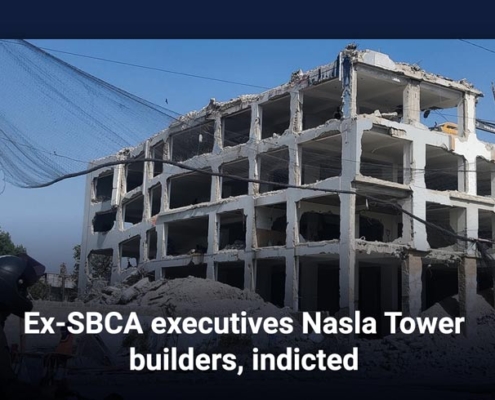 Ex-SBCA executives Nasla Tower builders, indicted