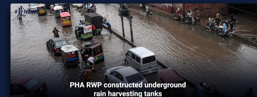 PHA RWP constructed underground rain harvesting tanks