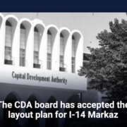 The CDA board has accepted the layout plan for I-14 Markaz
