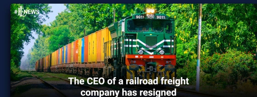 The CEO of a railroad freight company has resigned