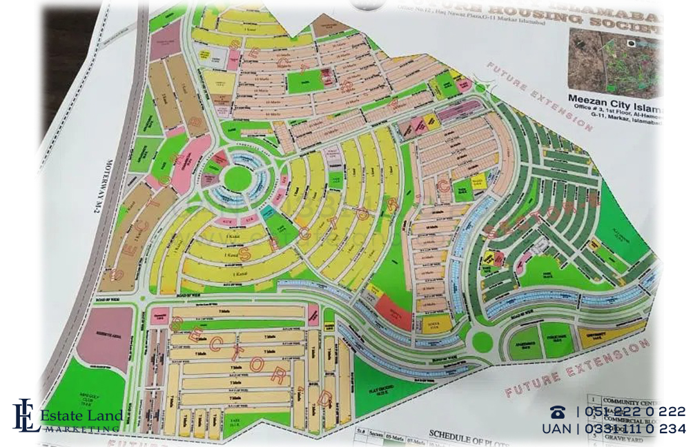 Meezan City Islamabad Master plan