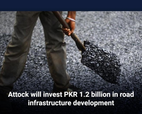 Attock will invest PKR 1.2 billion in road infrastructure development