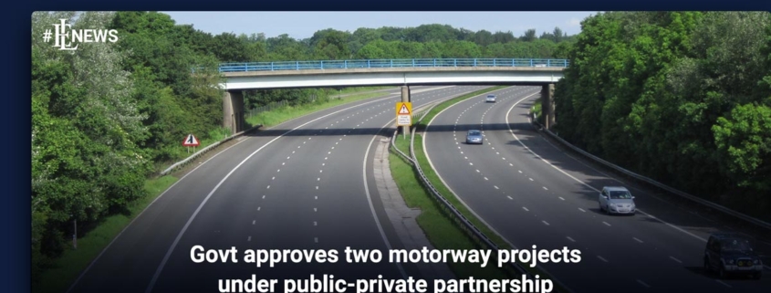 Govt approves two motorway projects under public-private partnership