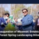 Inauguration of Miyawaki Botanical Forest Spring Landscaping Drive