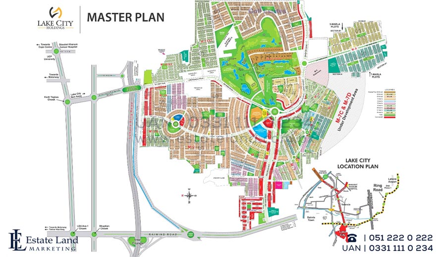 Lake City Lahore master plan