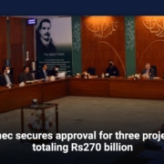 Ecnec secures approval for three projects totaling Rs270 billion