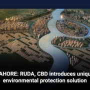 LAHORE: RUDA, CBD introduces unique environmental protection solution
