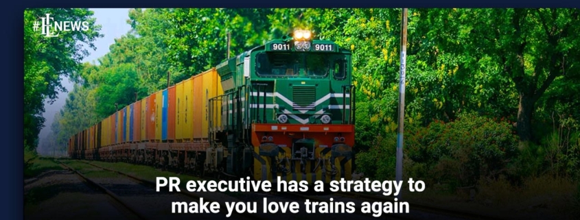 PR executive has a strategy to make you love trains again