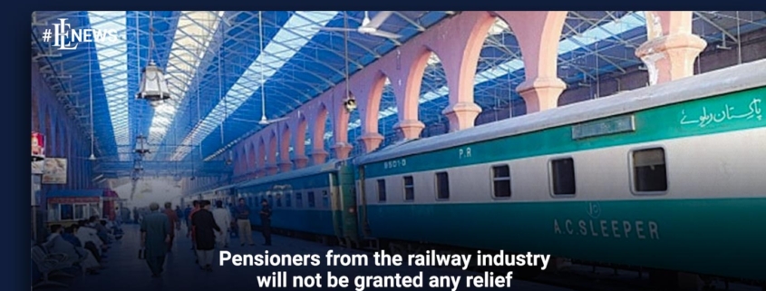 Pensioners from the railway industry will not be granted any relief