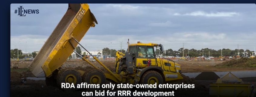 RDA affirms only state-owned enterprises can bid for RRR development