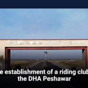The establishment of a riding club in the DHA Peshawar