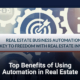 top benefits of using automation in real estate