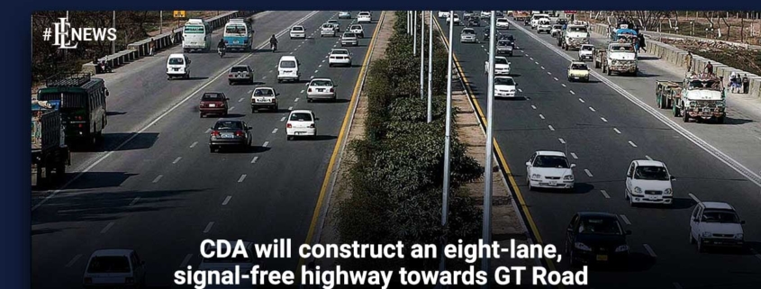 CDA will construct an eight-lane, signal-free highway towards GT Road