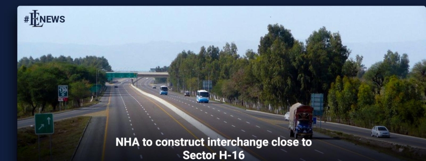 NHA to construct interchange close to Sector H-16